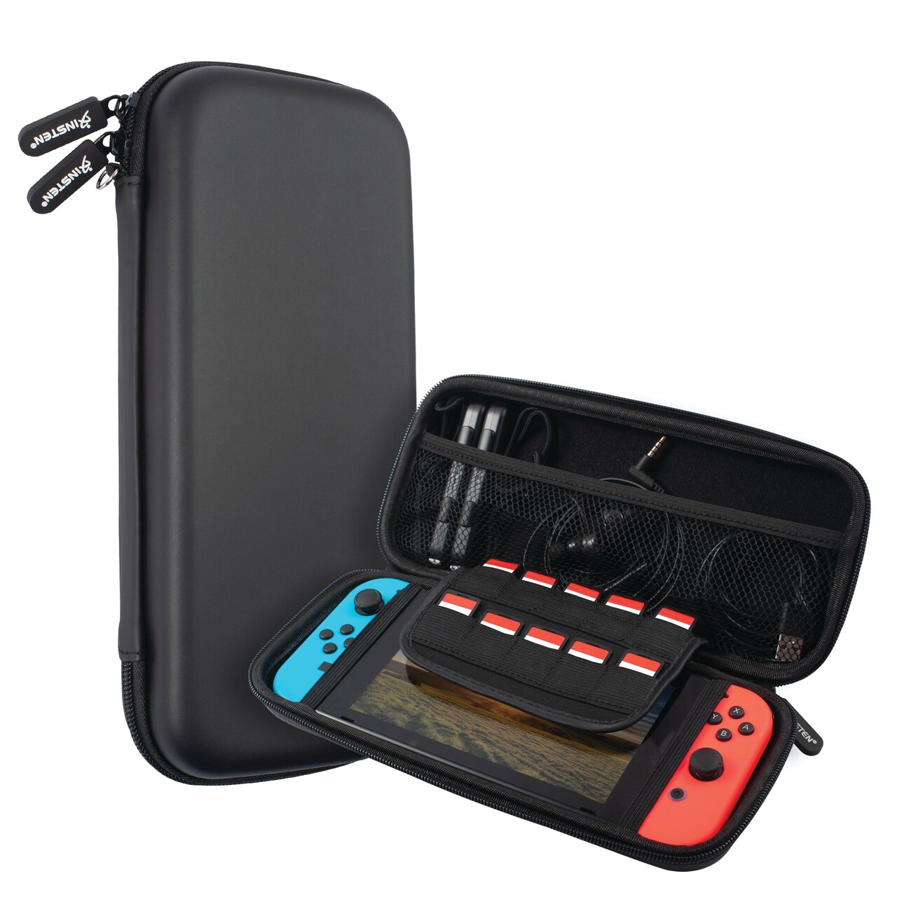 Insten Carrying Travel Case with 10 Game Card Slots For Nintendo